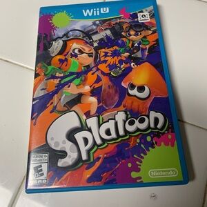 Nintendo Wii U Splatoon game